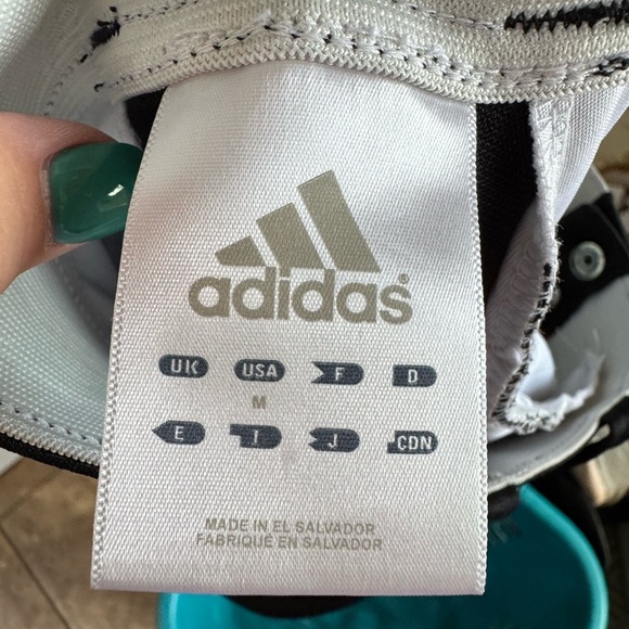 Adidas Black and White Athletic Pants - Picture 4 of 4